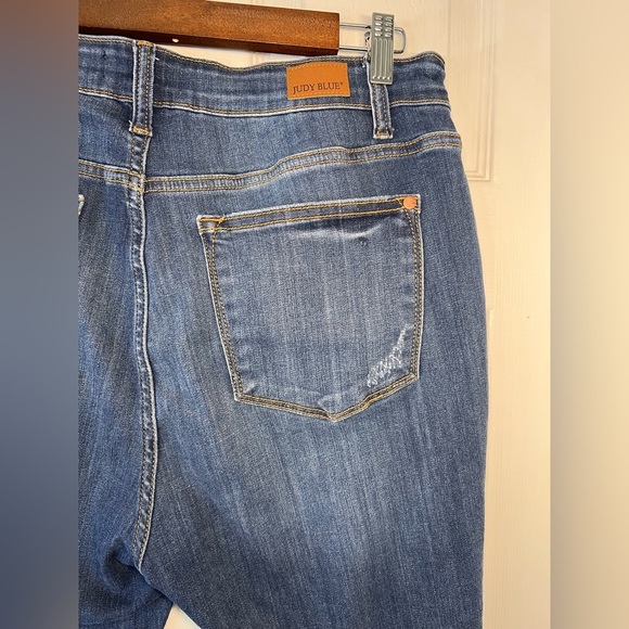 Judy Blue Skinny Fit‎ Jeans Women's  High Rise Distressed Ankle Denim 15/32 - Picture 3 of 12